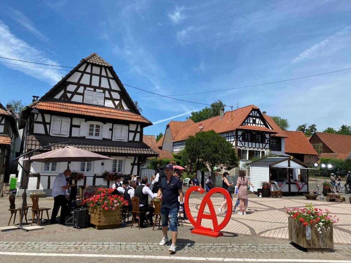 Gites Et Chambres D'Hotes Maison Ungerer Hunspach 외부 사진